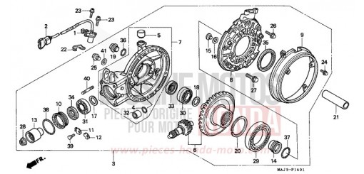 FINAL DRIVEN GEAR (ST1100A) ST1100AT de 1996